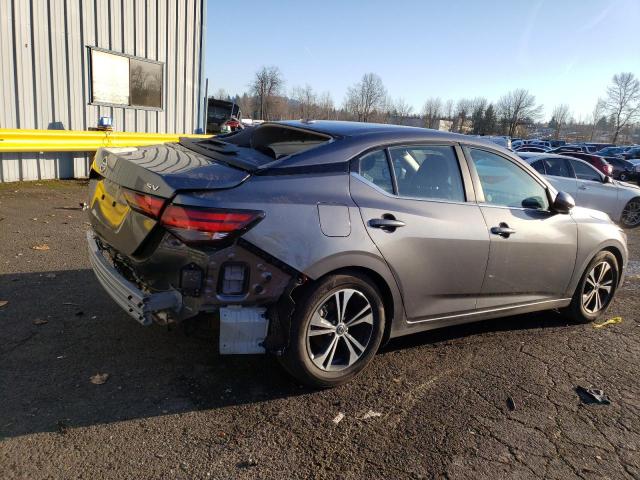 3N1AB8CV5PY288251 - 2023 NISSAN SENTRA SV GRAY photo 3