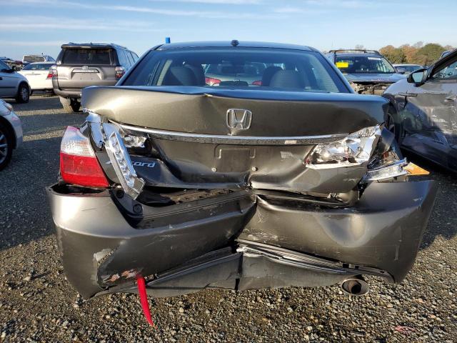 1HGCR2F87DA140219 - 2013 HONDA ACCORD EXL GRAY photo 6