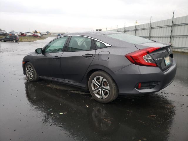 2HGFC2F54GH529054 - 2016 HONDA CIVIC LX GRAY photo 2