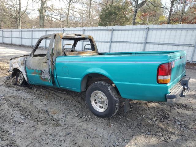 1FTCR10UXRPB73640 - 1994 FORD RANGER TURQUOISE photo 2