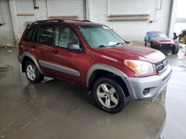 JTEHD20VX50042869 - 2005 TOYOTA RAV4 BURGUNDY photo 4