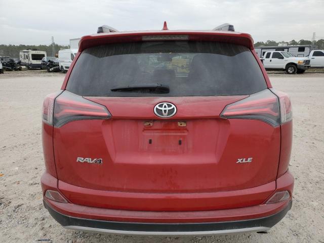 JTMWFREV6HJ122580 - 2017 TOYOTA RAV4 XLE RED photo 6