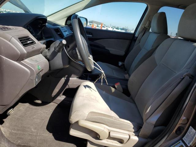 5J6RM4H56CL049350 - 2012 HONDA CR-V EX GRAY photo 7