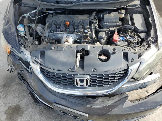 2HGFB2F53EH542264 - 2014 HONDA CIVIC LX BROWN photo 11