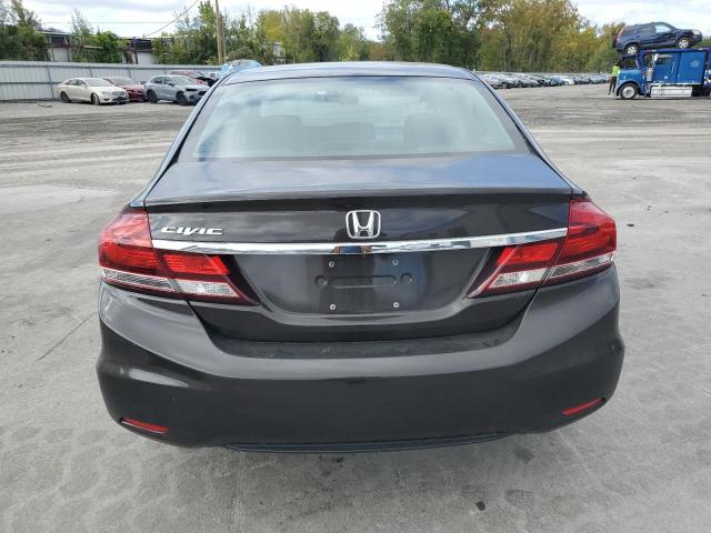 2HGFB2F53EH542264 - 2014 HONDA CIVIC LX BROWN photo 6