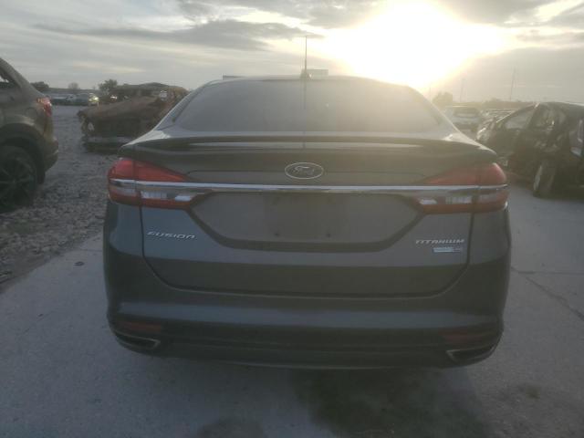 3FA6P0D96JR225853 - 2018 FORD FUSION TITANIUM/PLATINUM GRAY photo 6