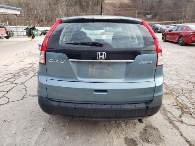 2HKRM4H30EH725903 - 2014 HONDA CR-V LX BLUE photo 6