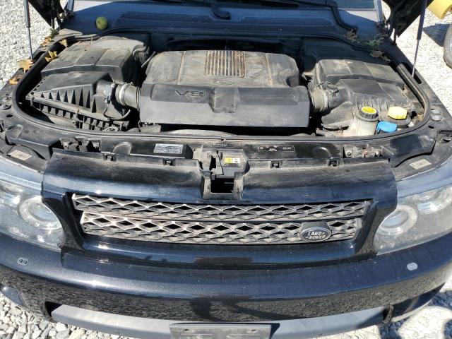 SALSF2D40DA802380 - 2013 LAND ROVER RANGE ROVE HSE BLACK photo 12