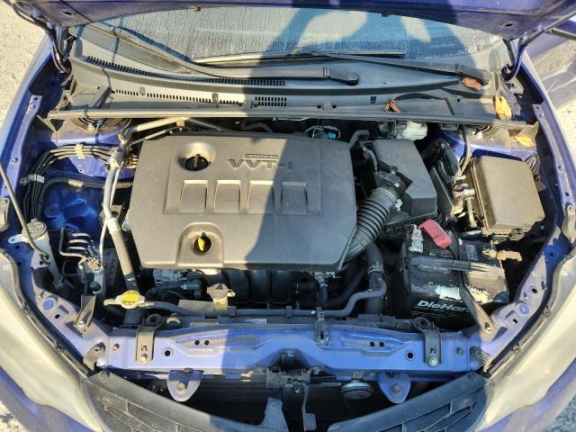 2T1BURHE1FC389778 - 2015 TOYOTA COROLLA L PURPLE photo 11