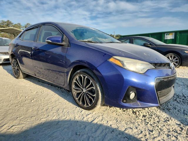 2T1BURHE1FC389778 - 2015 TOYOTA COROLLA L PURPLE photo 4