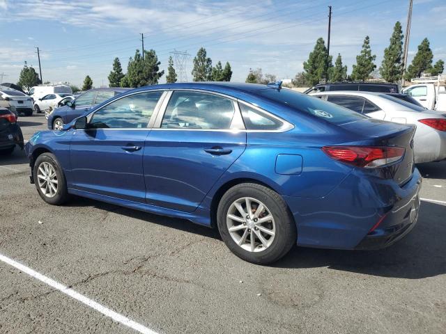 5NPE24AF4KH811249 - 2019 HYUNDAI SONATA SE Көк фото 2