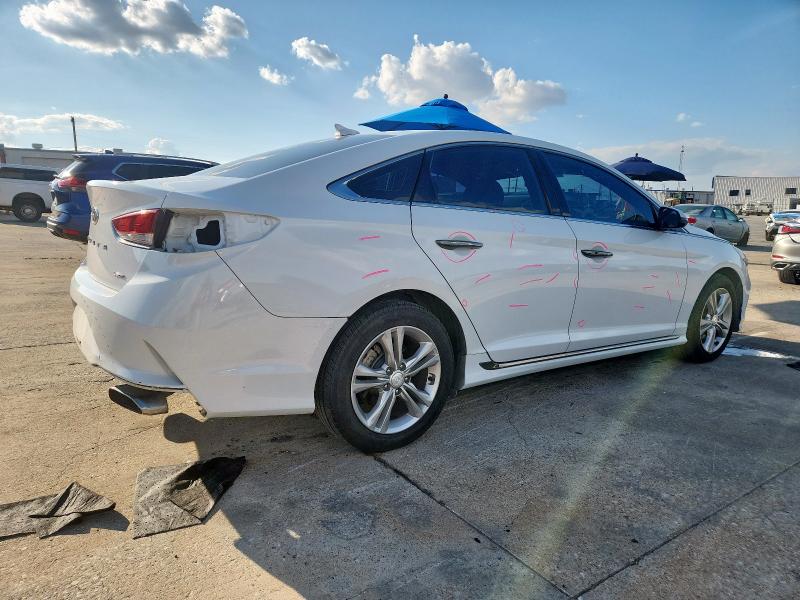 5NPE34AF7JH703123 - 2018 HYUNDAI SONATA SPORT أبيض صورة 3