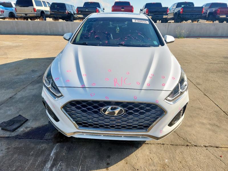 5NPE34AF7JH703123 - 2018 HYUNDAI SONATA SPORT أبيض صورة 5