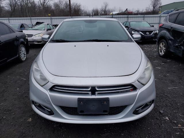 1C3CDFCH4DD202445 - 2013 DODGE DART LIMITED SILVER photo 5