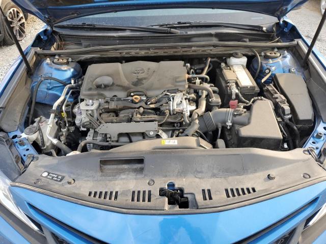 4T1G11AK6LU353188 - 2020 TOYOTA CAMRY SE BLUE photo 11