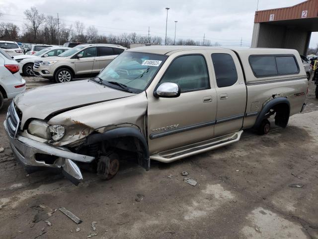 5TBBT44162S248496 - 2002 TOYOTA TUNDRA ACCESS CAB GOLD photo 1