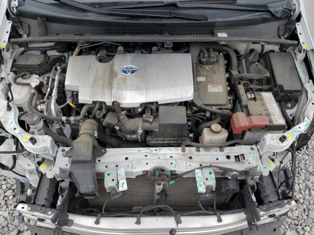 JTDKAMFUXN3169147 - 2022 TOYOTA PRIUS NIGHT SHADE Ақ фото 11