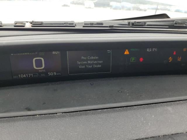 JTDKAMFUXN3169147 - 2022 TOYOTA PRIUS NIGHT SHADE Ақ фото 9