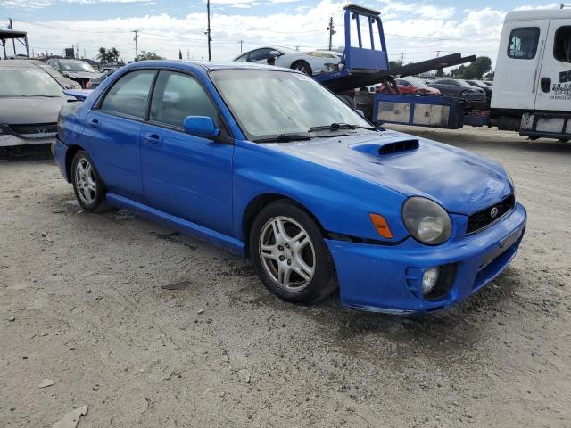 JF1GD29692G502902 - 2002 SUBARU IMPREZA WRX BLUE photo 4