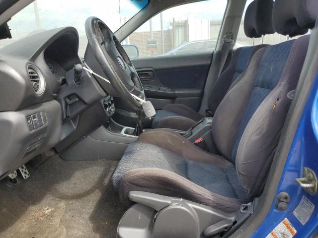 JF1GD29692G502902 - 2002 SUBARU IMPREZA WRX BLUE photo 7