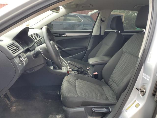 1VWAP7A36EC019267 - 2014 VOLKSWAGEN PASSAT S SILVER photo 7
