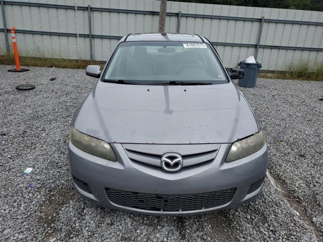 1YVHP80CX75M37650 - 2007 MAZDA 6 I GRAY photo 5