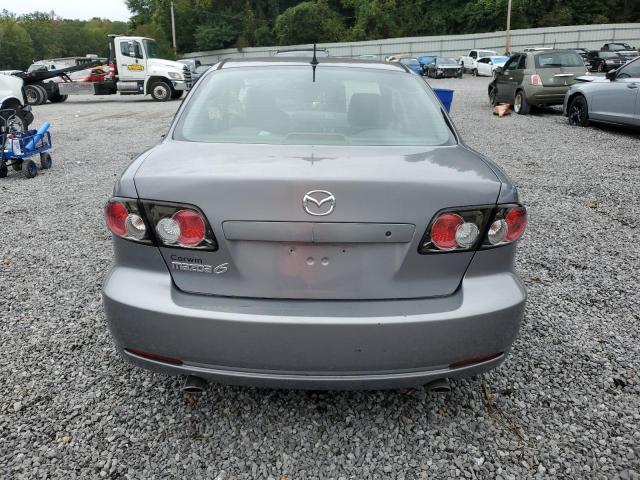 1YVHP80CX75M37650 - 2007 MAZDA 6 I GRAY photo 6