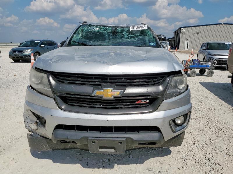 1GCPTDE17G1366461 - 2016 CHEVROLET COLORADO Z71 SILVER photo 5