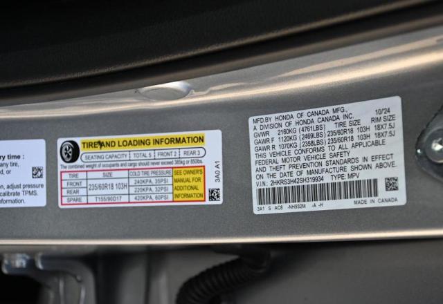 2HKRS3H42SH319934 - 2025 HONDA CR-V EX 银色 照片 10