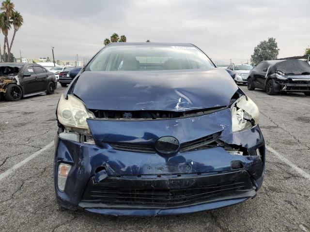 JTDKN3DU7D1682058 - 2013 TOYOTA PRIUS BLUE photo 5