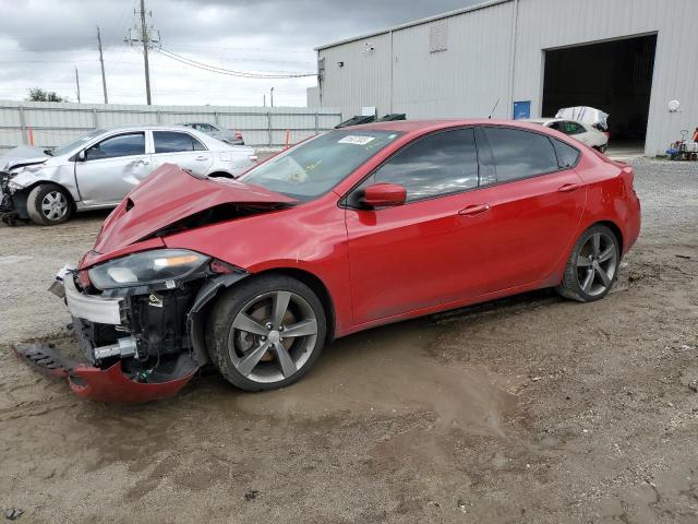 1C3CDFEB2GD643908 - 2016 DODGE DART GT RED photo 1