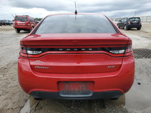 1C3CDFEB2GD643908 - 2016 DODGE DART GT RED photo 6