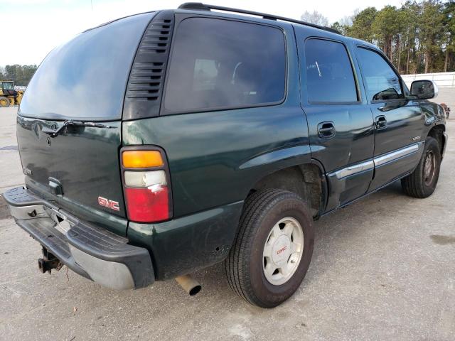 1GKEK13V74J276564 - 2004 GMC YUKON GREEN photo 3