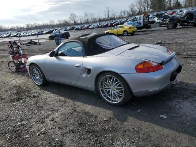 WP0CA2989WS621071 - 1998 PORSCHE BOXSTER SILVER photo 2