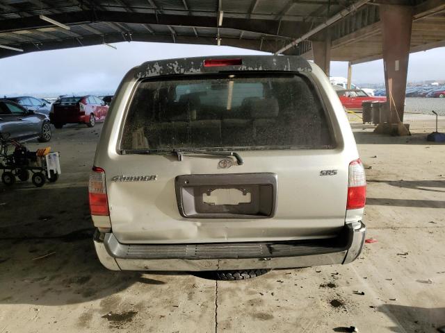 JT3GN86R2Y0156058 - 2000 TOYOTA 4RUNNER SR5 ვერცხლისფერი ფოტო 6