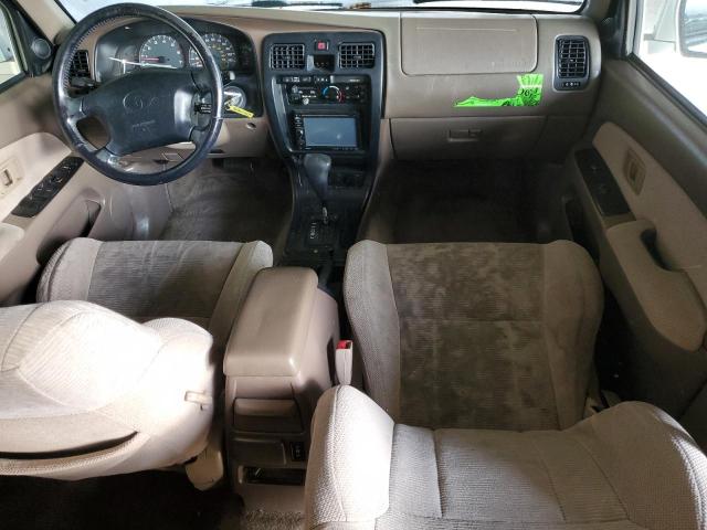 JT3GN86R2Y0156058 - 2000 TOYOTA 4RUNNER SR5 ვერცხლისფერი ფოტო 8