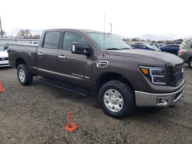 1N6BA1F32KN516179 - 2019 NISSAN TITAN XD S CHARCOAL photo 4