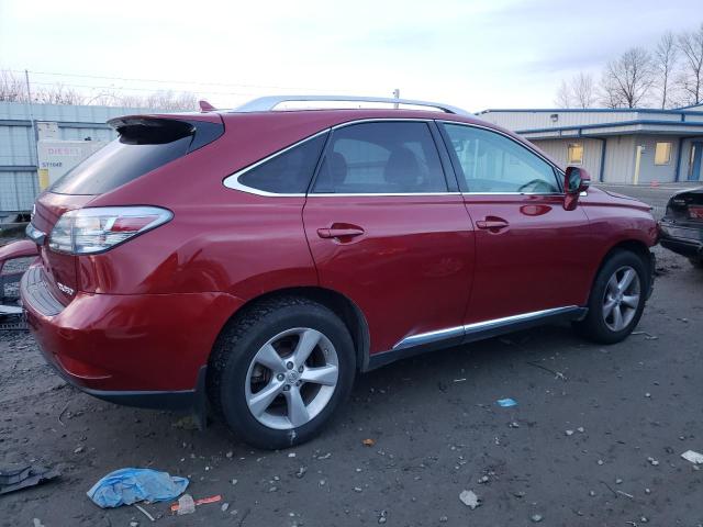 2T2BK1BA6BC087244 - 2011 LEXUS RX 350 RED photo 3