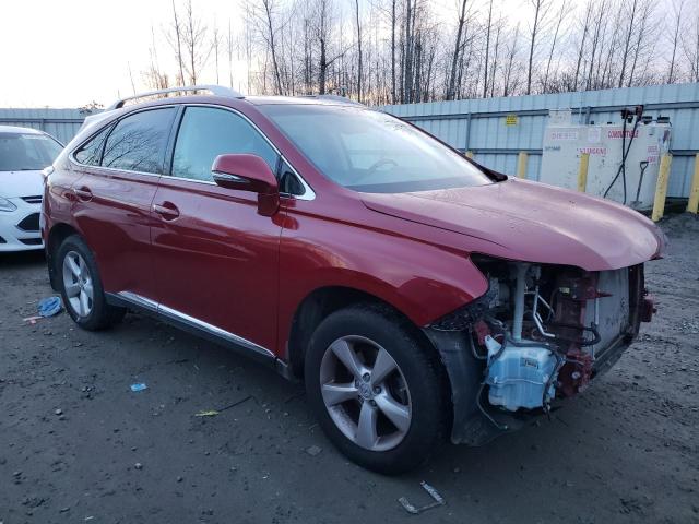 2T2BK1BA6BC087244 - 2011 LEXUS RX 350 RED photo 4