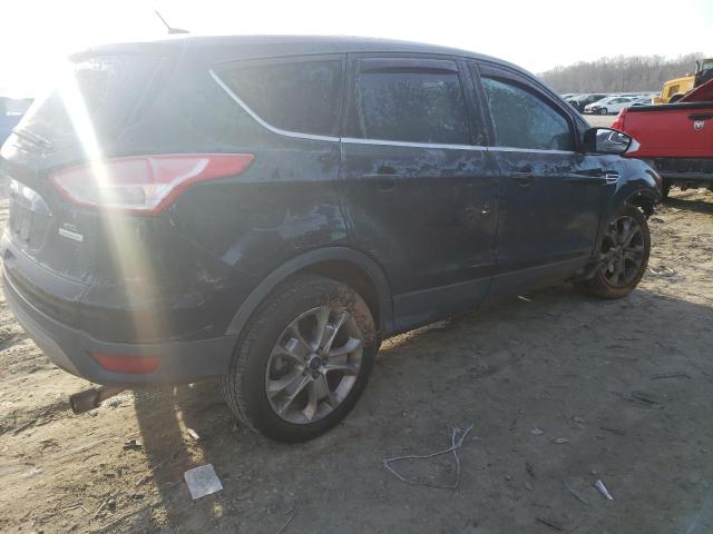 1FMCU0H98DUA79223 - 2013 FORD ESCAPE SEL BLACK photo 3