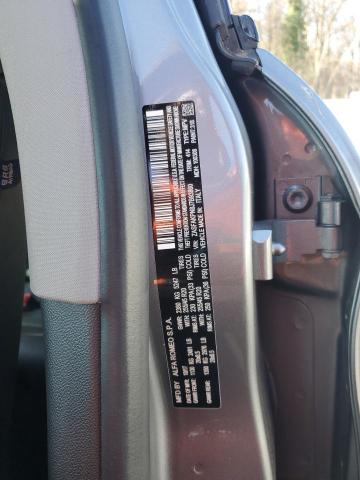 ZASFAKPN8J7B93860 - 2018 ALFA ROMEO STELVIO SPORT ნაცრისფერი ფოტო 12