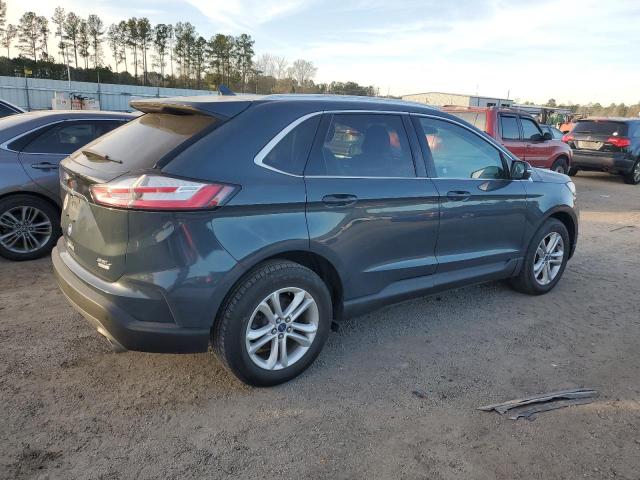 2FMPK3J94KBB94584 - 2019 FORD EDGE SEL BLUE photo 3