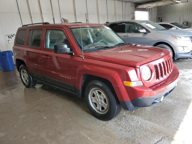 1C4NJPBB7GD656628 - 2016 JEEP PATRIOT SPORT 勃艮第红 照片 4