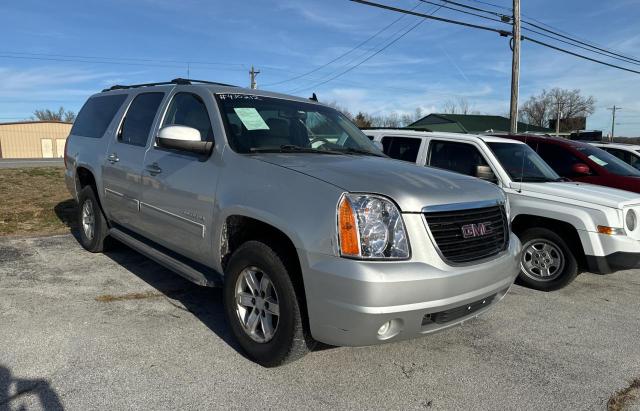 1GKUKKE35AR283670 - 2010 GMC YUKON XL K1500 SLT SILVER photo 1