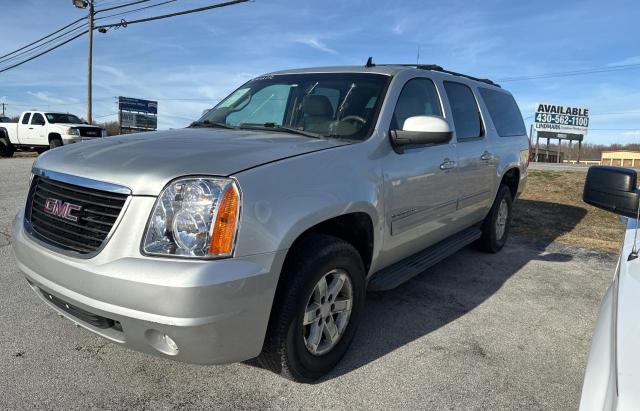 1GKUKKE35AR283670 - 2010 GMC YUKON XL K1500 SLT SILVER photo 2