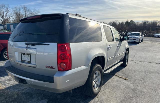 1GKUKKE35AR283670 - 2010 GMC YUKON XL K1500 SLT SILVER photo 4