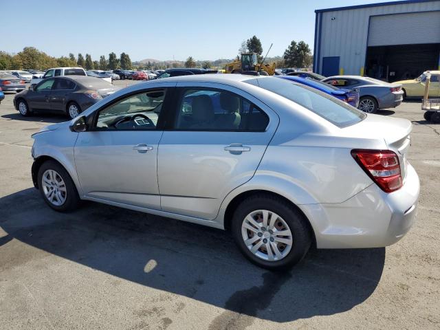 1G1JB5SG3H4157573 - 2017 CHEVROLET SONIC LS SILVER photo 2