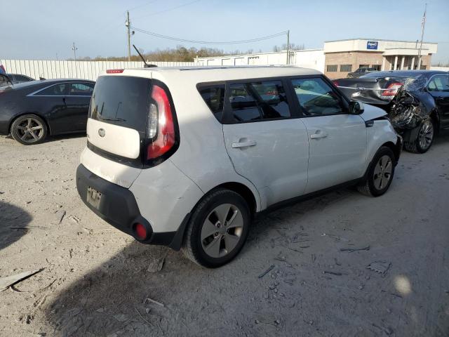 KNDJN2A21E7027255 - 2014 KIA SOUL WHITE photo 3