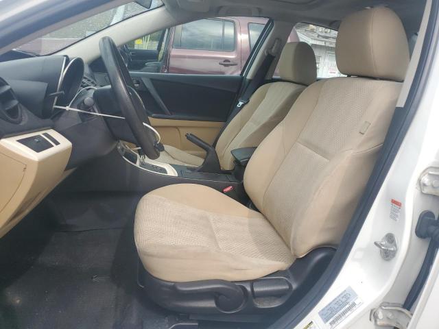 JM1BL1SG4A1141147 - 2010 MAZDA 3 I WHITE photo 7
