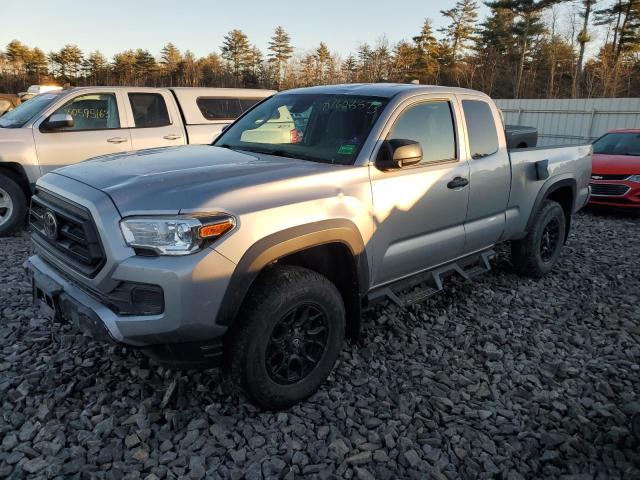 5TFSZ5AN0LX221891 - 2020 TOYOTA TACOMA ACCESS CAB SILVER photo 1